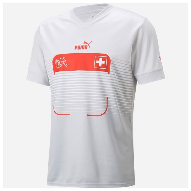 Tailandia Camiseta Suiza Replica Segunda Ropa 2022/23